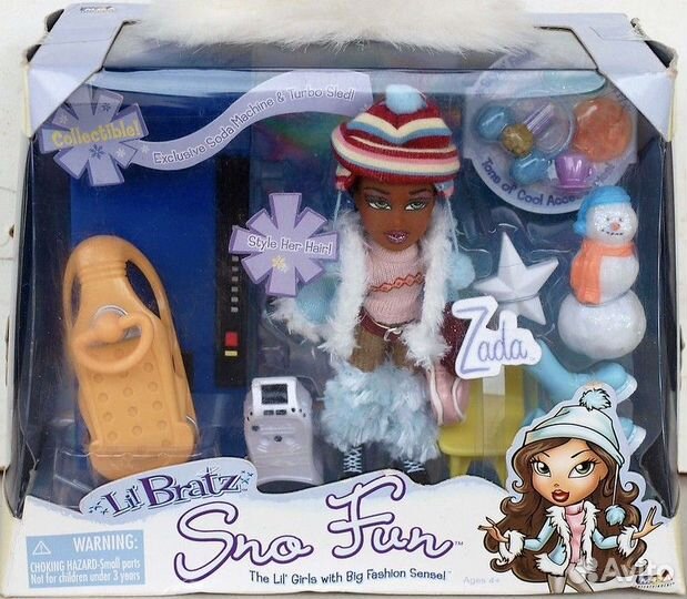 Санки Lil' Bratz Sno Fun Zada 2004