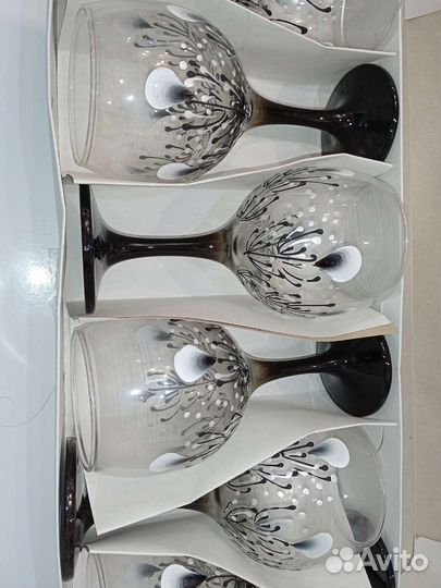 Бокалы для вина набор 6 шт