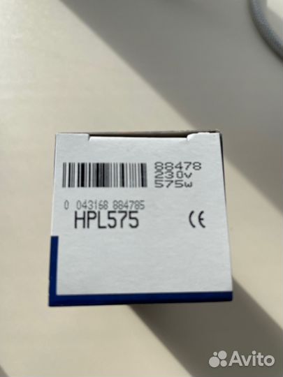 Лампа сценического освещения GE HP575 88478, 93728