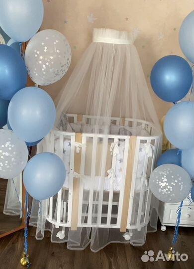 Детская кроватка трансформер