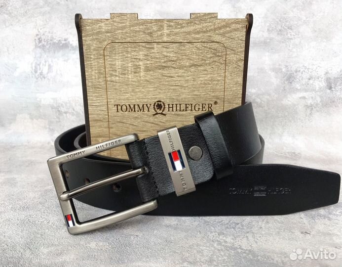 Ремень мужской кожаный