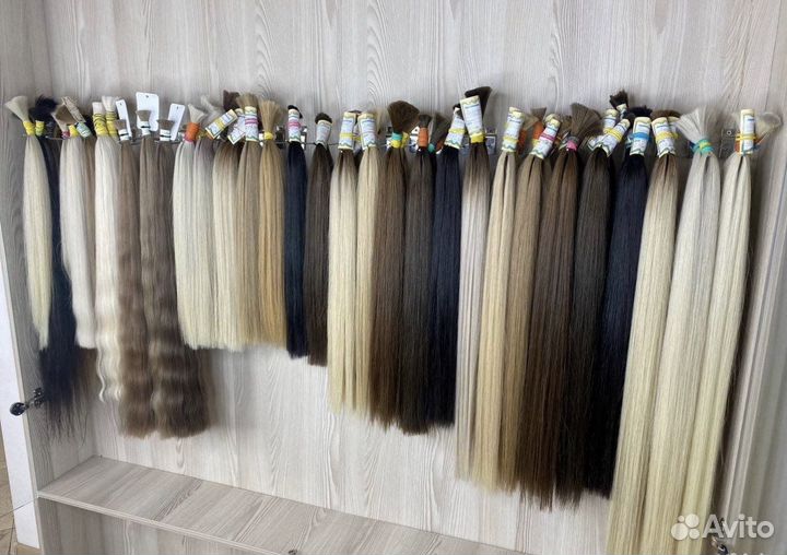 Волосы для наращивания от 30 см