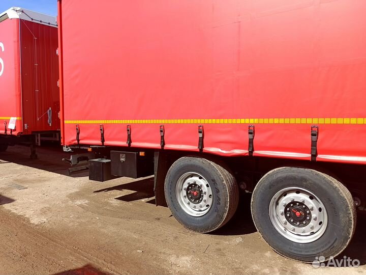 Полуприцеп шторный ТЗА 588510, 2024