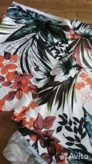 Ткань хлопок, бархат, отрезы, разные