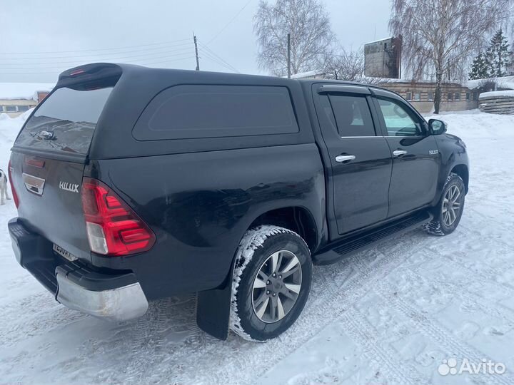 Кунг на toyota hilux revo 2015+