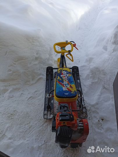 Снегокат с мотором бу