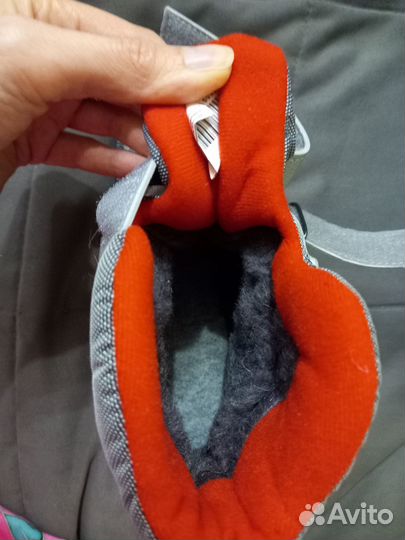 Новые ботинки для беговых лыж 33 Nordway на липучк