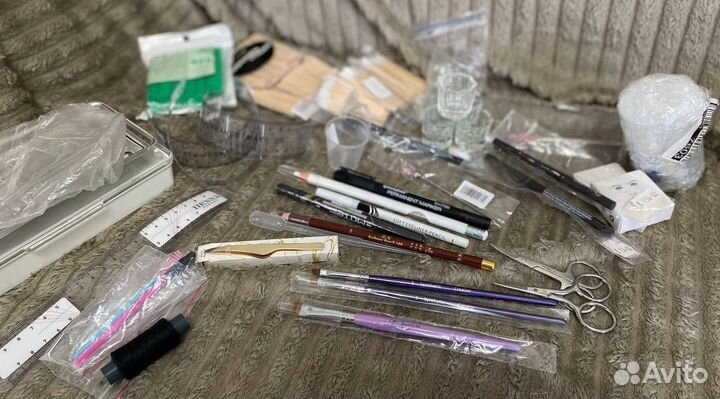 Новые материалы бровиста пакетом / набор бровиста