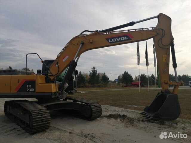 Гусеничный экскаватор Lovol FR260D, 2022