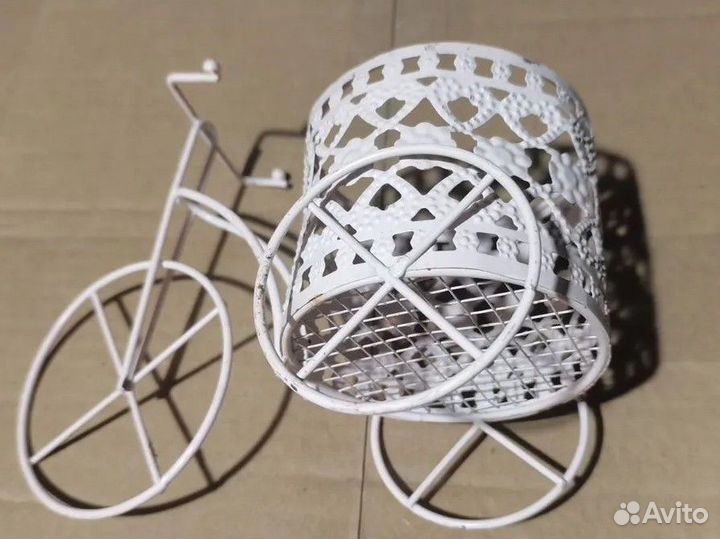 Кашпо велосипед