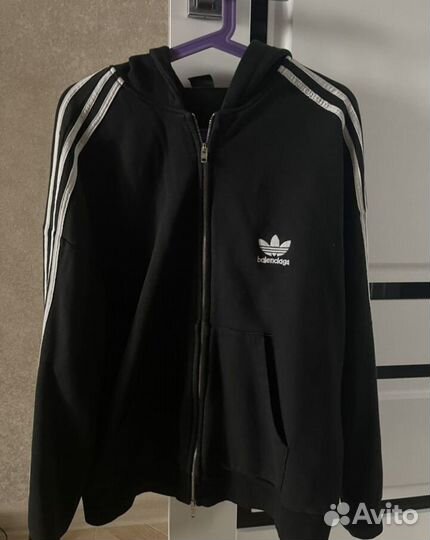 Zip hoodie Balenciaga x adidas