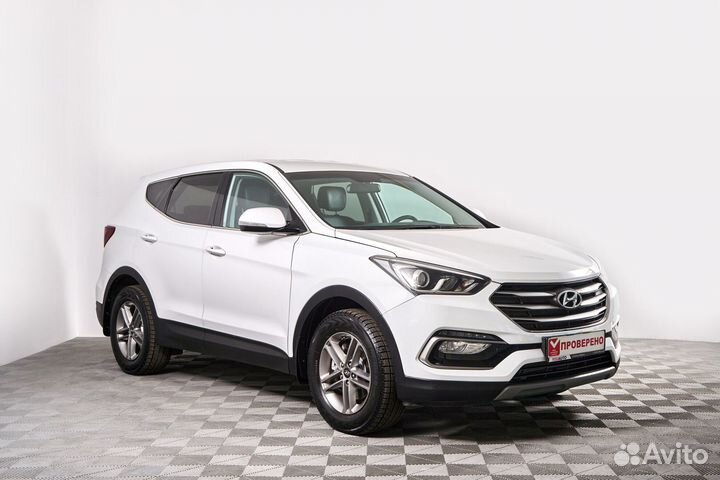 Hyundai Santa Fe 2.4 AT, 2018, 112 000 км
