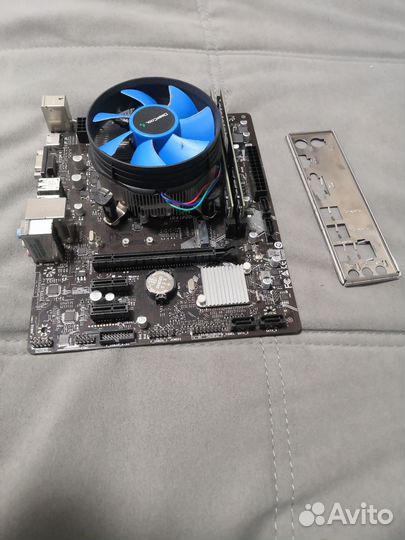 Материнская плата + Процессор + Память + Куллер