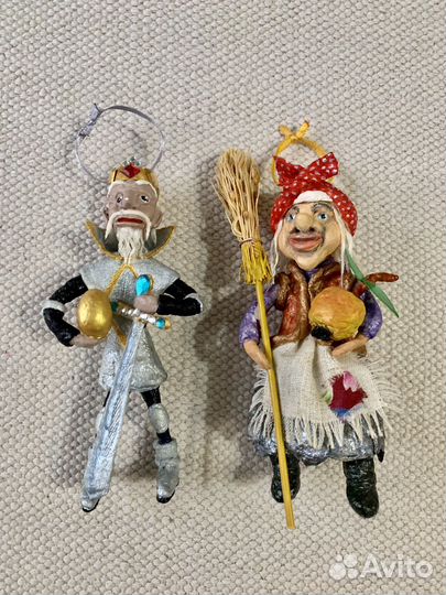 Эксклюзивные ёлочные игрушки ручной работы