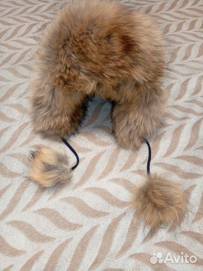 Шапка ушанка женская