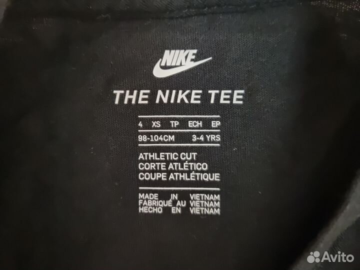 Футболка nike детская