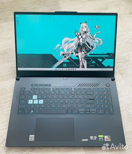 Новый Asus 17.3 +360Гц, R7-6800H, RTX 3070 Ti 140W