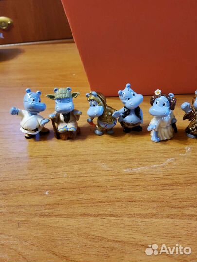 Бегемоты киндер сюрприз