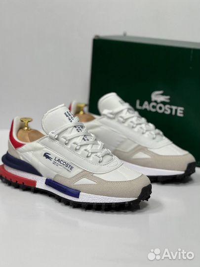 Кроссовки Lacoste Elite бежевые 3