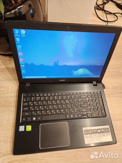 Acer E5-576g, core i5, 16gb, SSD, nvidia 940mx