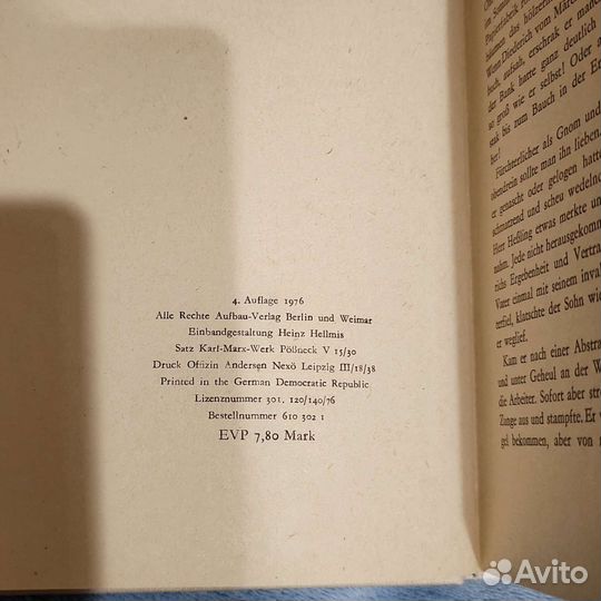 Книга Генрих Манн немецкий - Heinrich Mann 1976