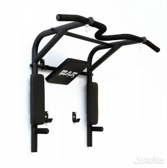 Турник Брусья Пресс 3в1 BarFits-Max, Черный