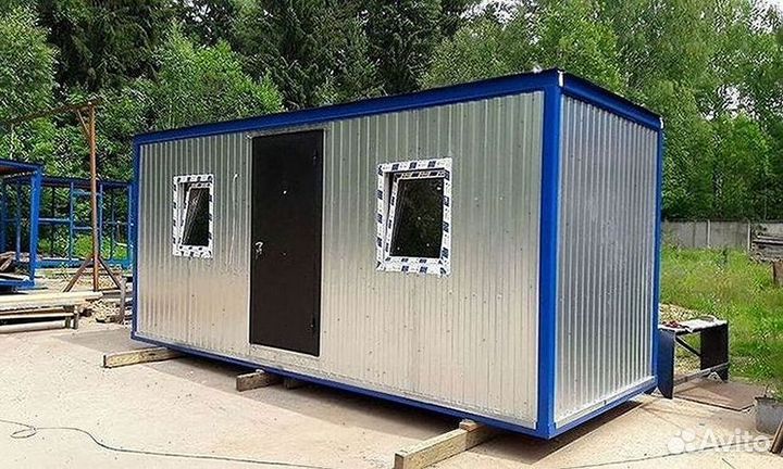 Бытовки 6х2.4м. Бытовки для склада. Металлические