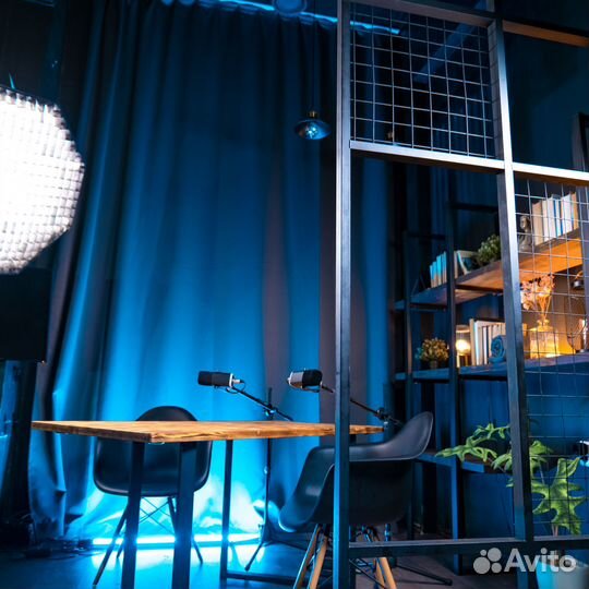 Запись видео подкаста с монтажом