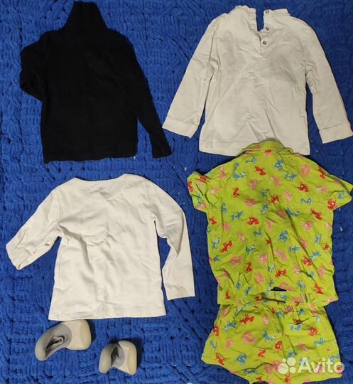 Вещи пакетом на мальчика 98 размер