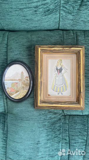 Старинные картинки вышивка