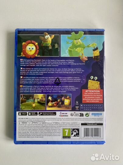 SpongeBob SquarePants: The Cosmic Shake PS5 Новый