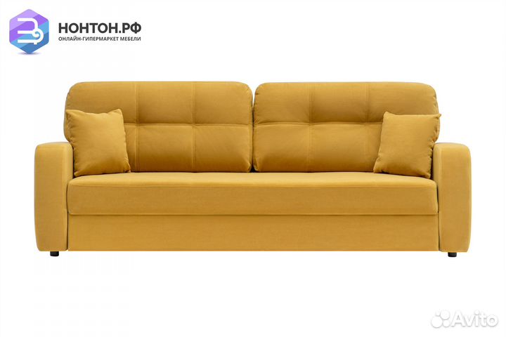 Диван пантограф Сильва горчичный