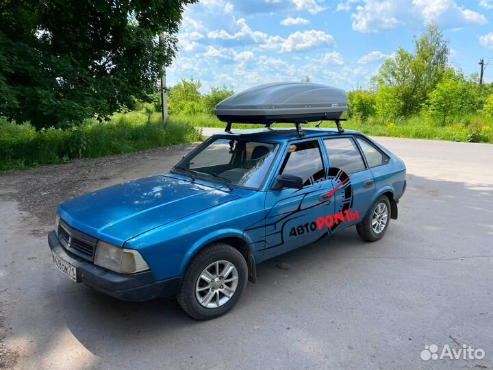 Автобокс Voyage 440л усиленный на Москвич 2141