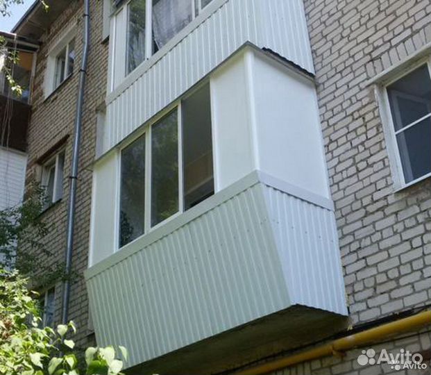 Балкон(Лоджия) из пвх, Алюминия, Окна, Перегородк