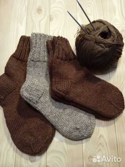 Носки вязаные ручной работы