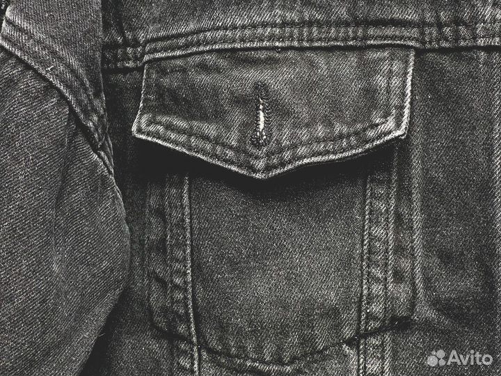 Куртка джинсовая Palm Angels Bear Black