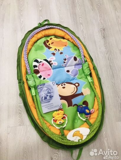 Развивающий музыкальный коврик chicco