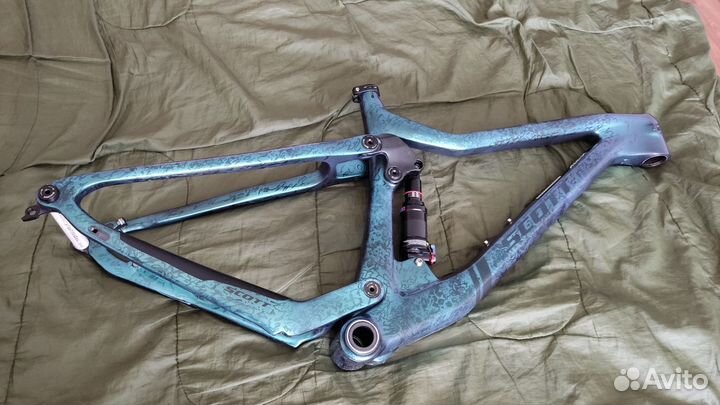 Рама велосипеда 29 двухподвес карбоновая мтб