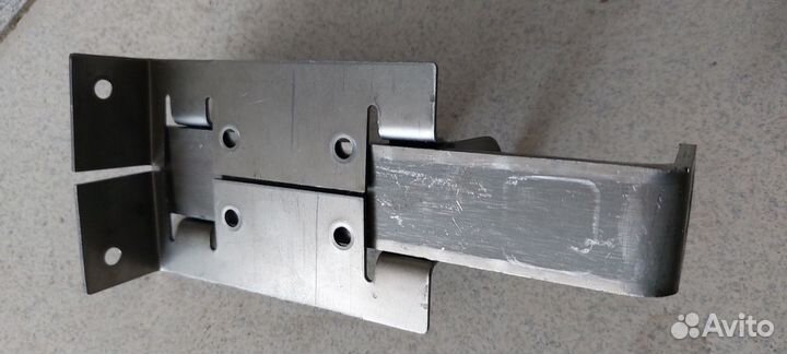 Задвижка дверная зд-04 без покрытия