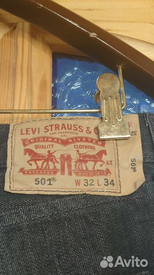 Новые Levis 501 джинсы мужские Оригинал