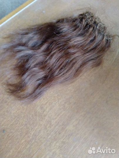 Шиньон из натуральных волос 25см