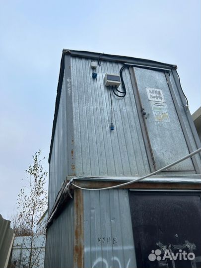Вагончик бытовка бу металлическая