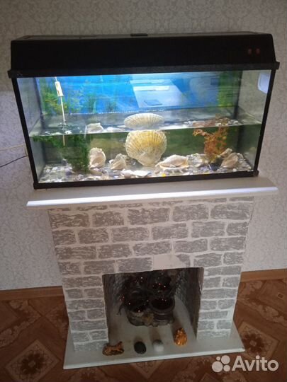 Аквариум с тумбой