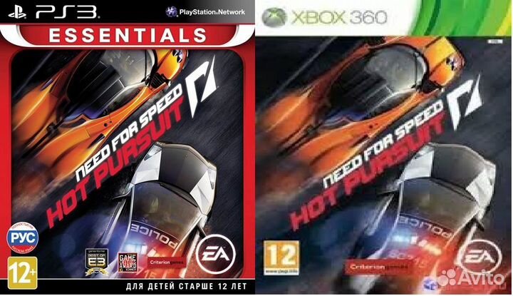 Need for speed hot pursuit PS 3 Xbox 360