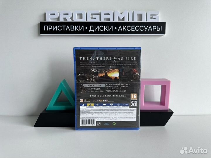 Dark souls remastered новый диск для sony ps4