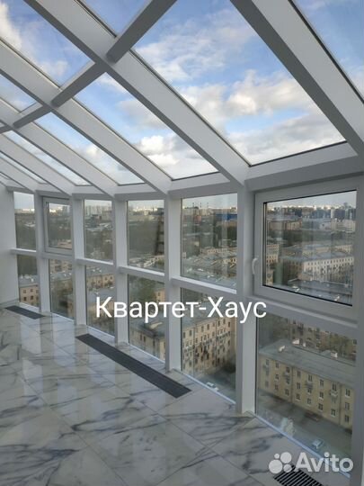 Остекление балконов и лоджий под ключ