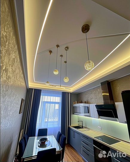 Натяжные потолки под ключ