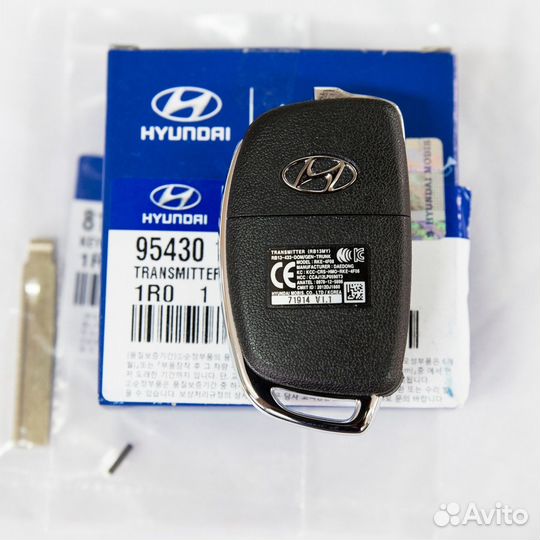 Ключ зажигания хендай солярис - акцент