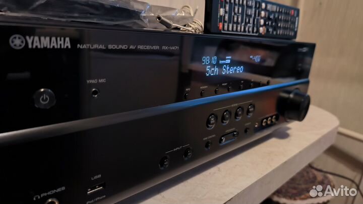Yamaha RX-V471 5.1 USB Hdmi ARC/CEC 105Вт/канал