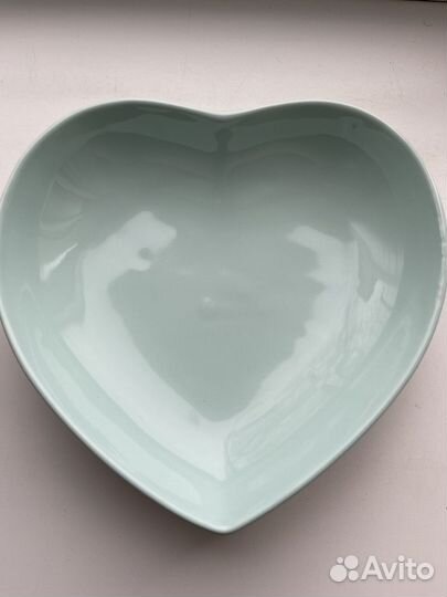 Тарелка сердечко